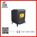 WM704A Popular cast iron freestanding wood burning fireplace